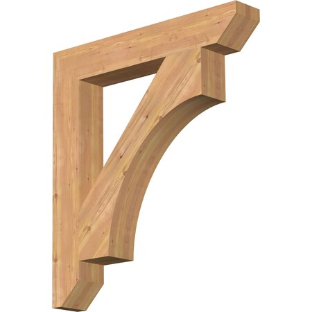 Ekena Millwork Westlake Slat Smooth Bracket, Western Red Cedar, 5 1/2"W x 36"D x 40"H BKT06X36X40WTL06SWR